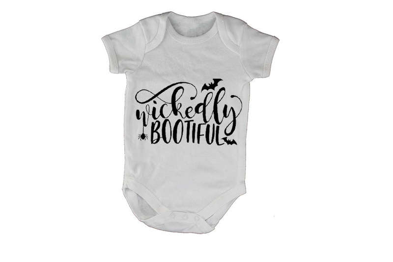 Wickedly Boo-tiful - Halloween - Baby Grow