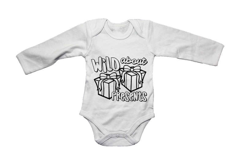 Wild About Presents - Christmas - Baby Grow