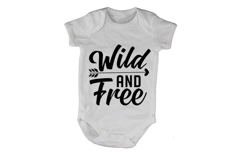 Wild and Free - Baby Grow