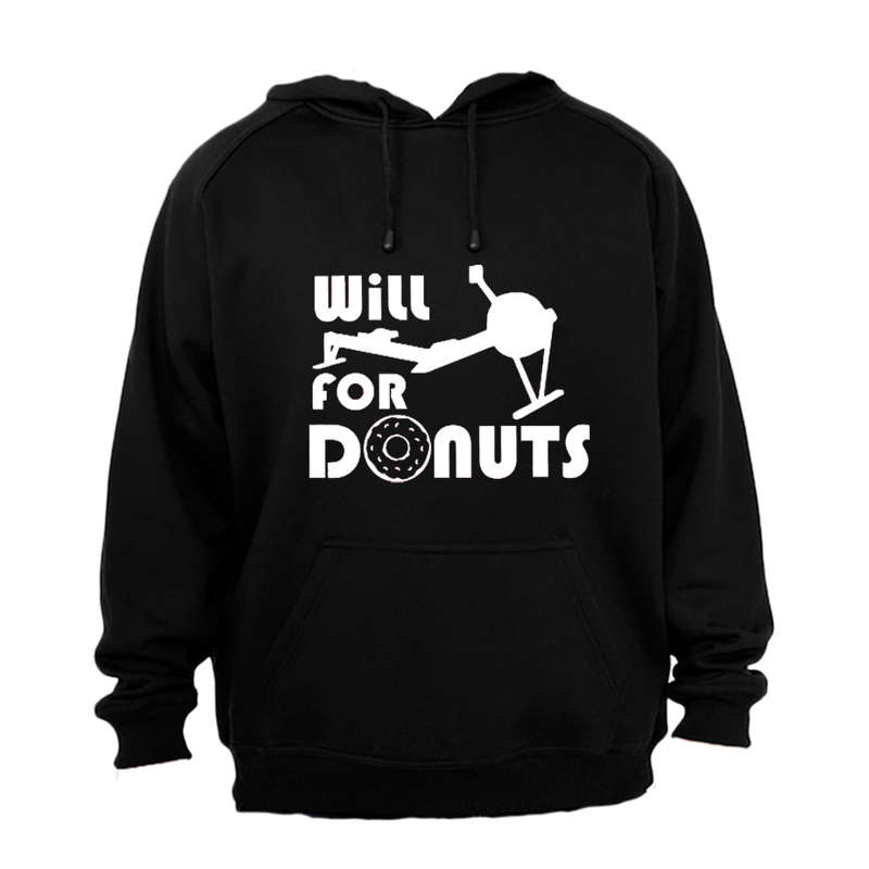 Will ROW for Donuts - Hoodie