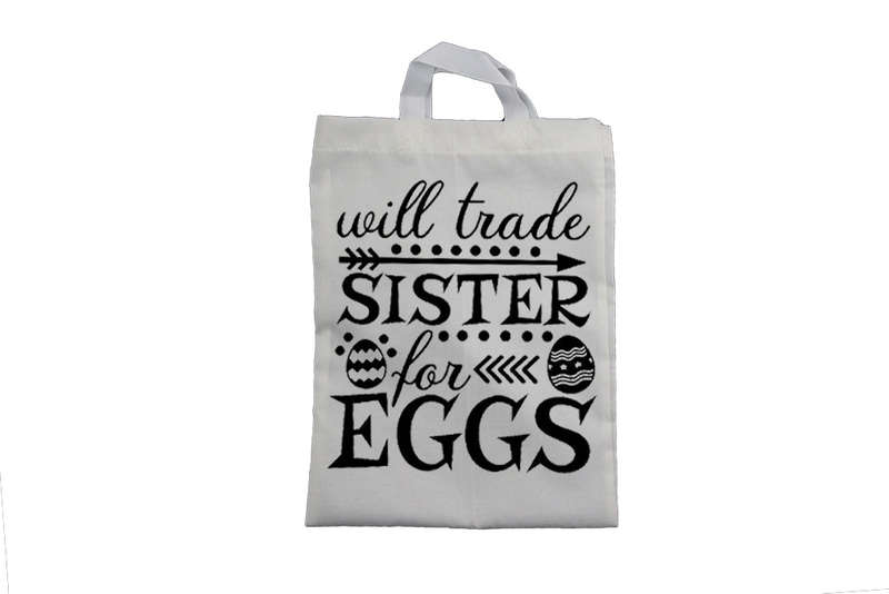 Trader Sister for Eggs - Easter Bag
