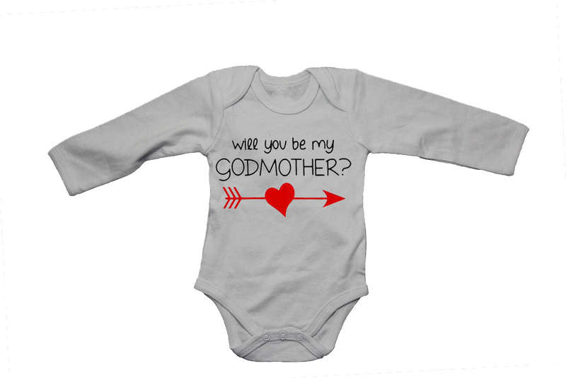 Will You Be My Godmother? - Baby Grow