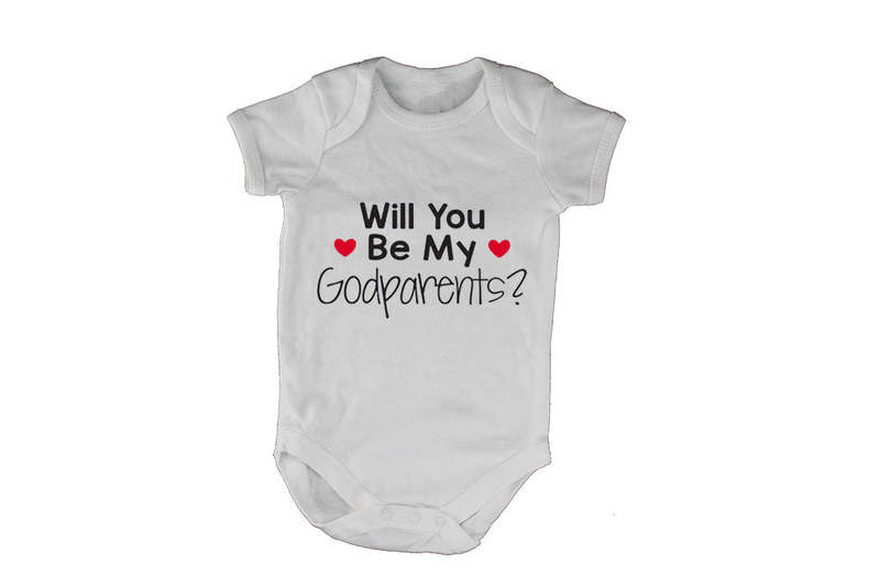 Will You Be My Godparents? - Baby Grow