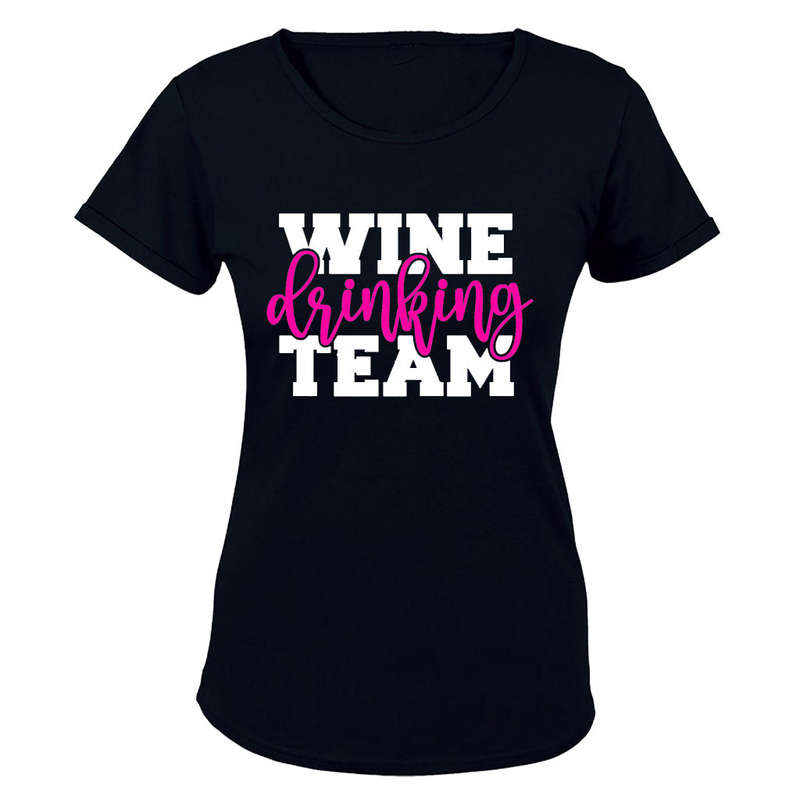 Wine Drinking Team - Ladies - T-Shirt