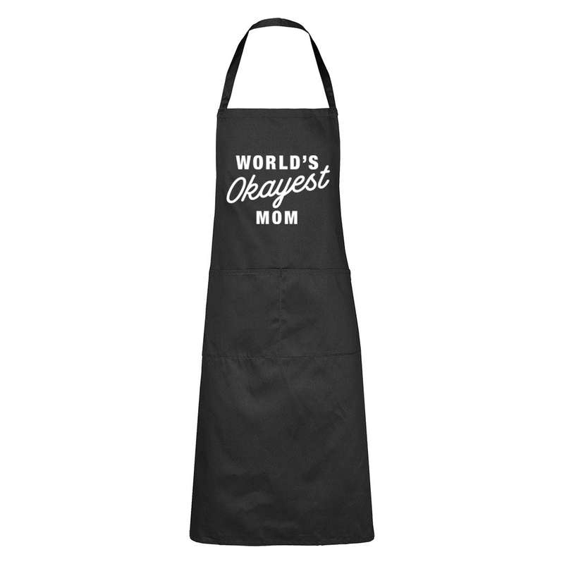 World's Okayest Mom - Apron