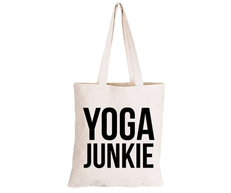 Yoga Junkie - Eco-Cotton Natural Fibre Bag