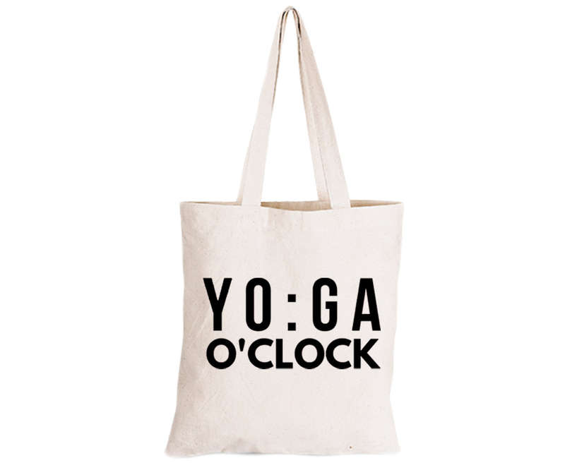 Yoga O'clock - Eco-Cotton Natural Fibre Bag