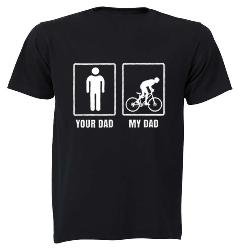 Your Dad vs. My Dad - Cycle - Adults - T-Shirt