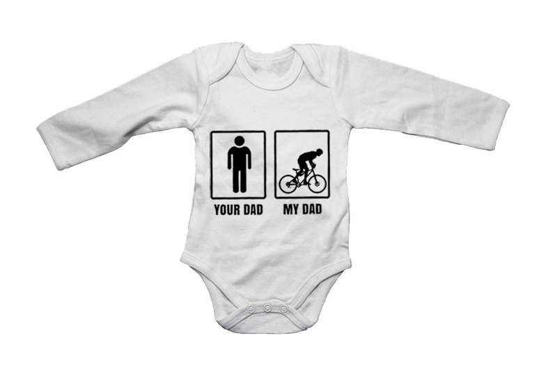 Your Dad vs. My Dad - Cycle - Baby Grow