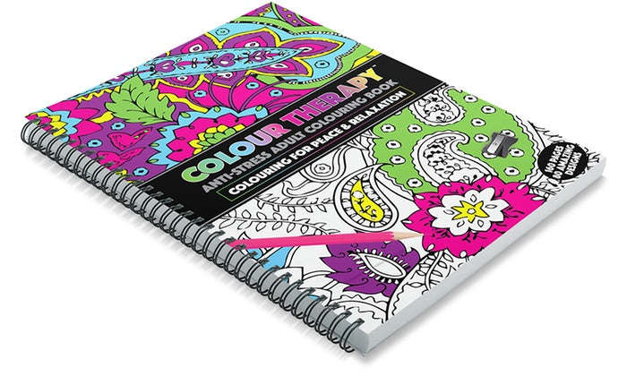 Adult Anti Stress Colouring Book  A5