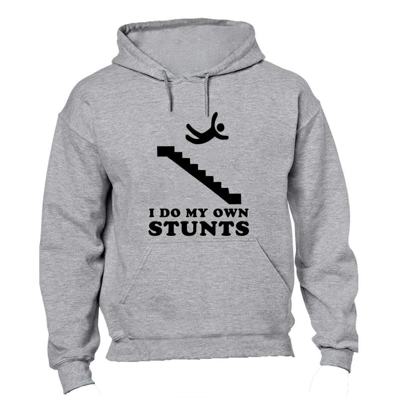I Do My Own Stunts - Stairs - Hoodie