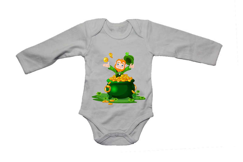 Leprechaun Pot O' Gold - St. Patrick's Day - Baby Grow