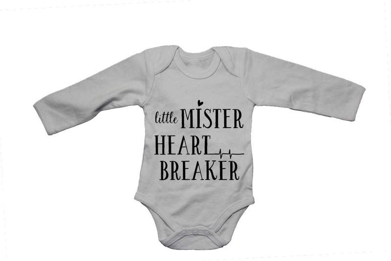 Little Mister Heart Breaker - Baby Grow