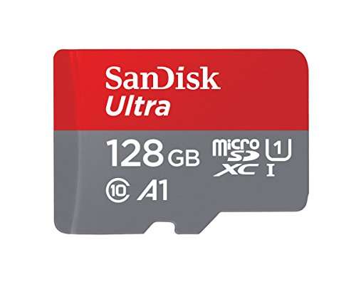 Micro Sd Card 128 Gig - Sandisk Ultra 128GB Micro SDXC UHS-I Card with Adapter -  100MB/s