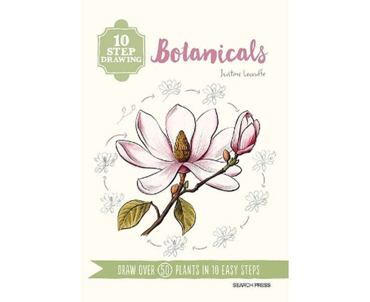10 Step Drawing: Botanicals