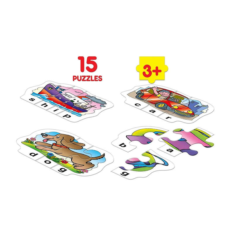 Play N Spell 15 PieceJigsaw  Puzzle