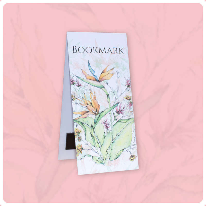 Long Strelitzia Magnetic Bookmark
