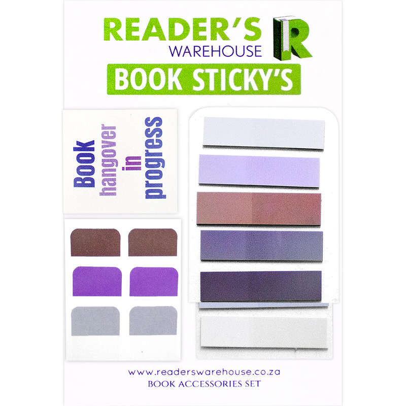 Book Sticky's Purple Accessories