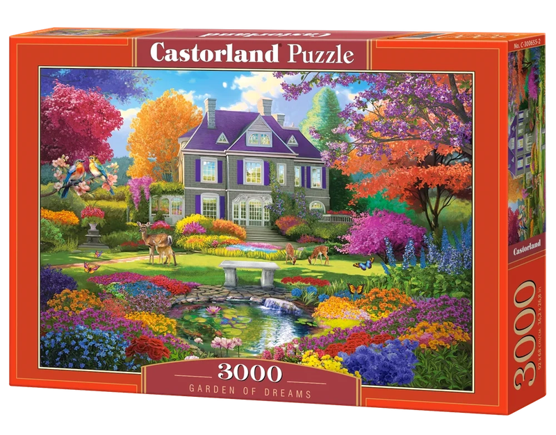 Garden of Dreams 3000 Piece Puzzle Box