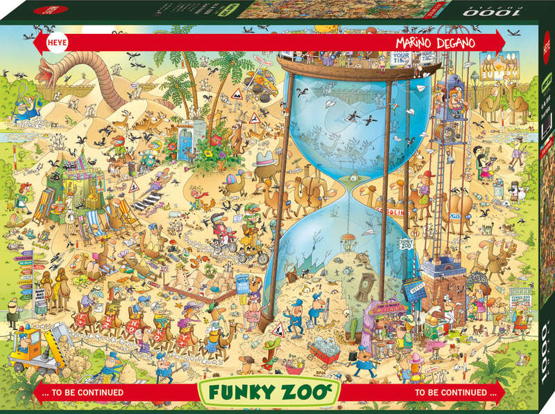 Desert Habitat 1000 Piece Puzzle