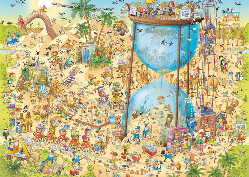 Desert Habitat 1000 Piece Puzzle