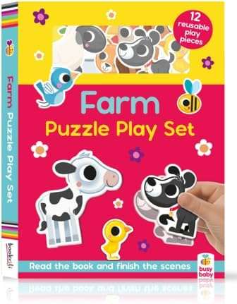 Busy Baby Farm Puzzle Play Set