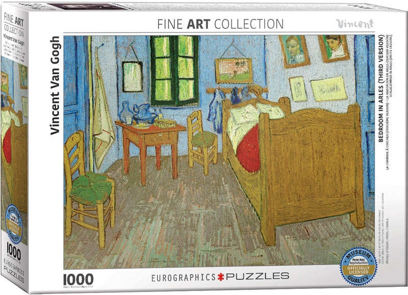 Bedroom in Arles 1000 Piece Puzzle Box