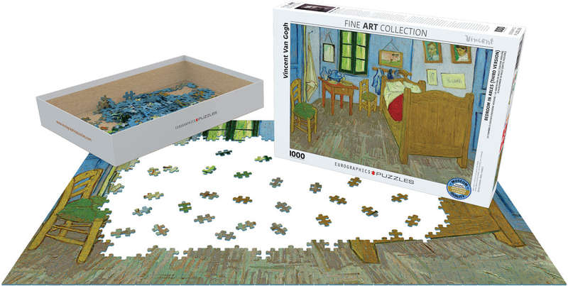Bedroom in Arles 1000 Piece Puzzle Box