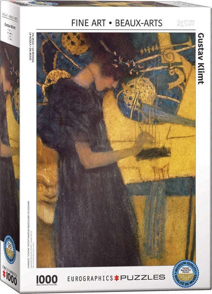 Music By Gustav Klimt 1000 Piece Puzzle