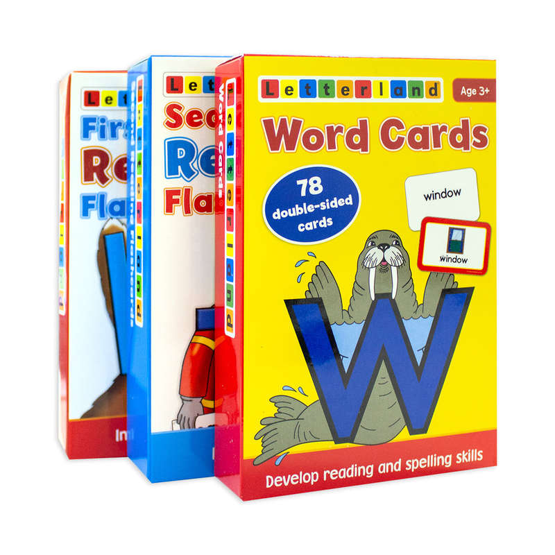Letterland Flashcards 3 Pack Collection