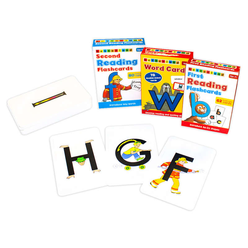 Letterland Flashcards 3 Pack Collection