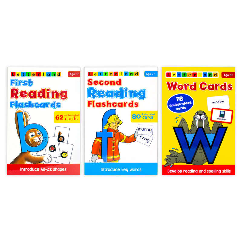 Letterland Flashcards 3 Pack Collection