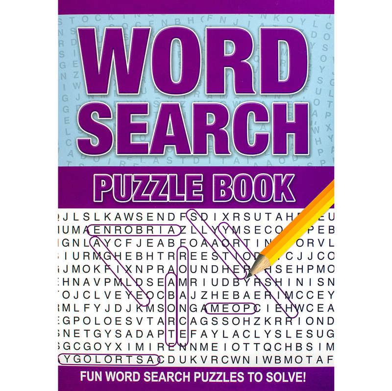 Word Search Purple Puzzle Book