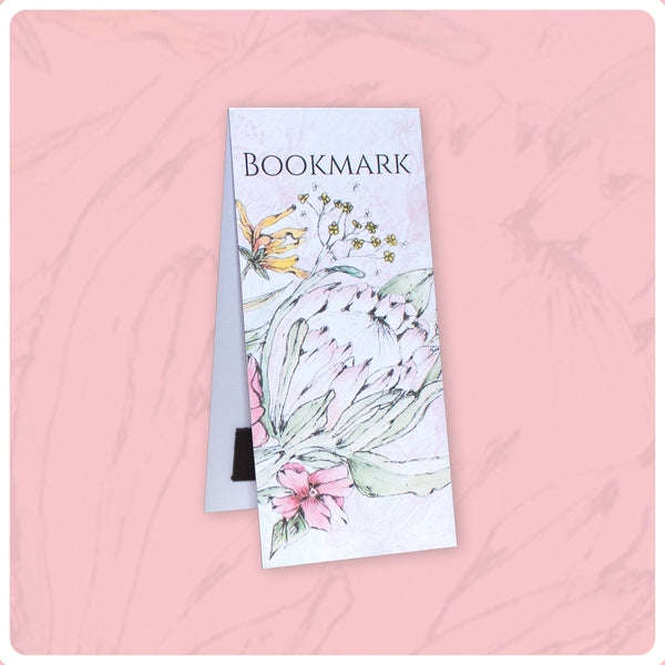 Long Protea Fields Magnetic Bookmark