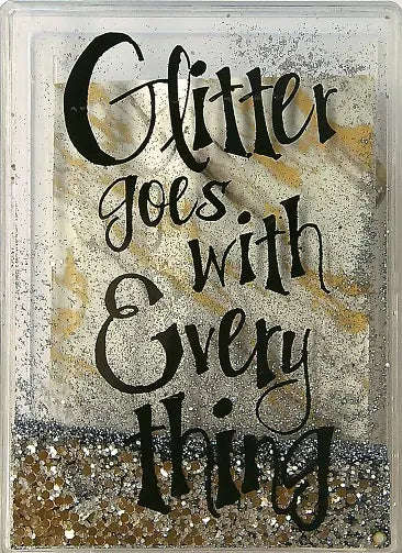 Glitter Goes with Everything Marble Stationery Box Set