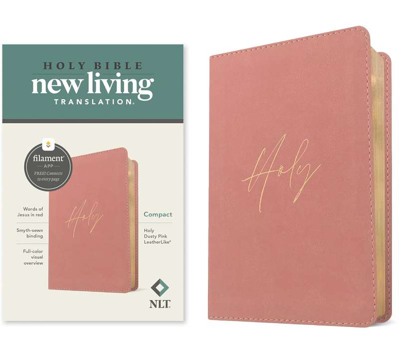 Holy Bible: New Living Translation: Pink