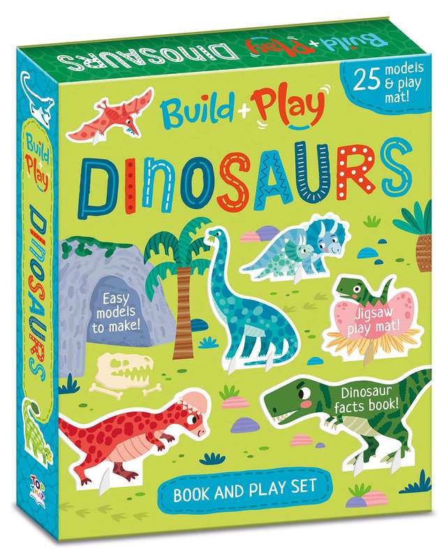 Build and Play Dinosaurs Box Set