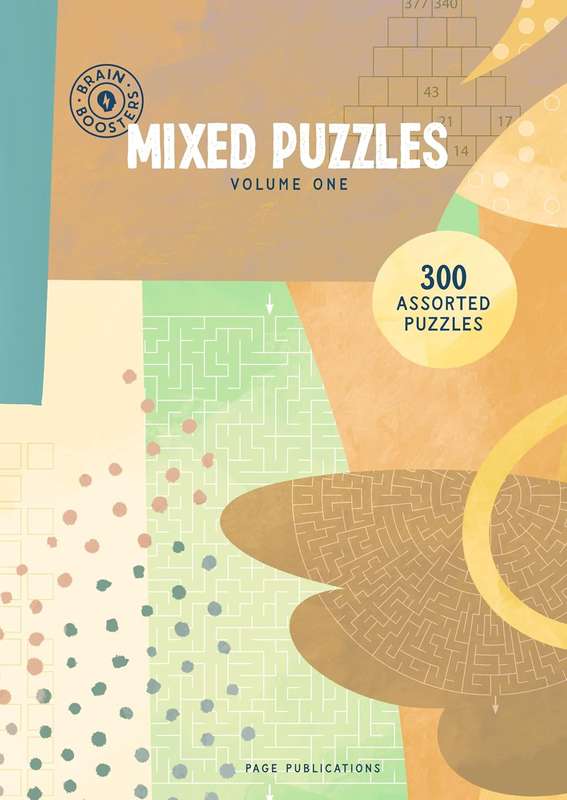 Brain Boosters : Mixed Puzzles Volume 1