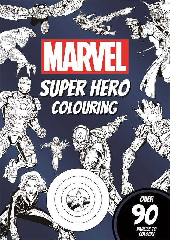 Marvel: Super Hero Colouring