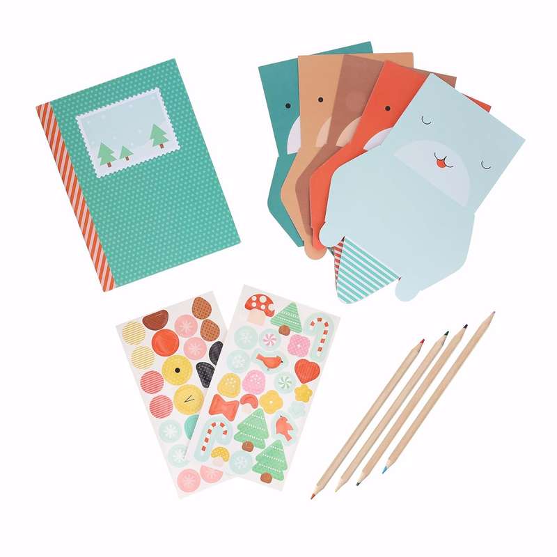 Festive Pals: My Stationery Set