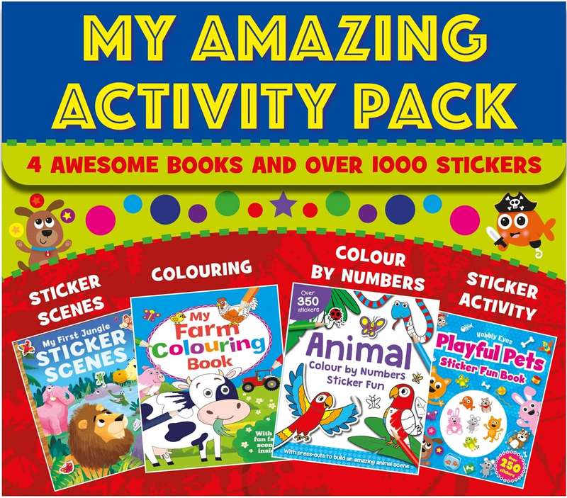 My Amazing 4 Book Activity Pack