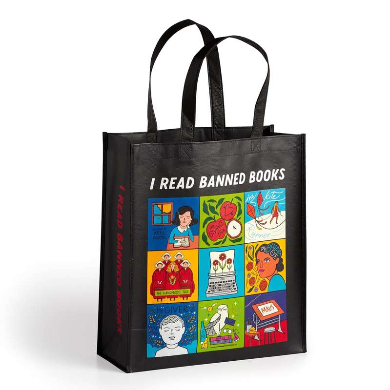 I Read Banned Books Reusable bag