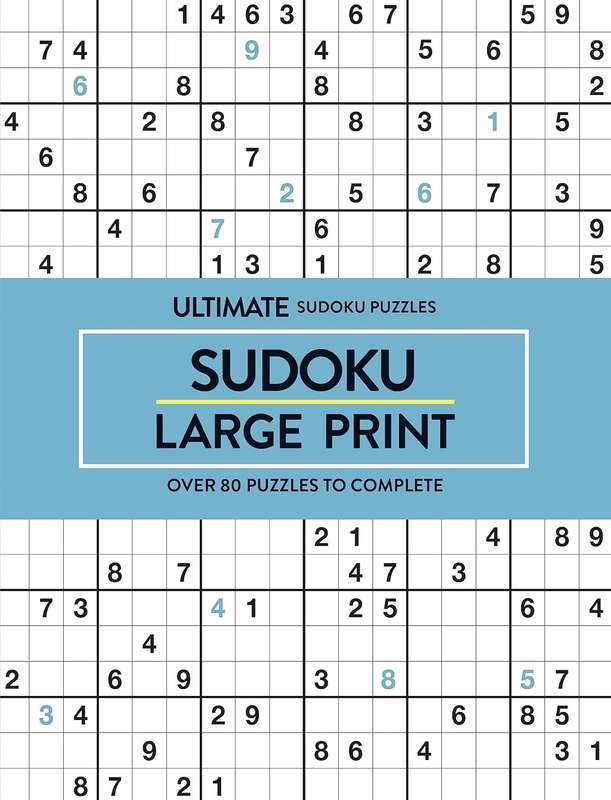 Ultimate Sudoku Large Print Puzzle Book