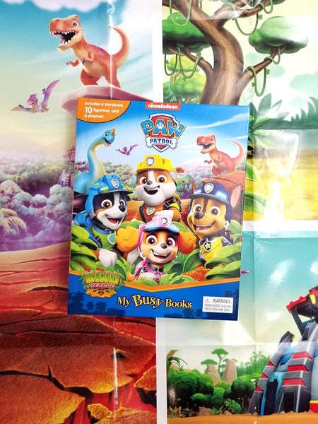 Paw Patrol Dino Rescue My Busy Book