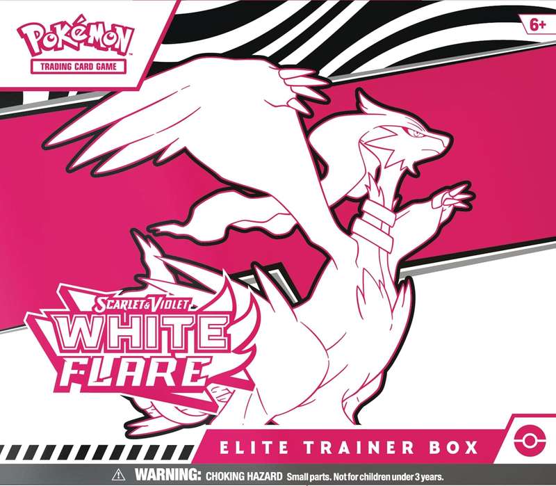 Pokemon: TCG Scarlet & Violet 10.5 White Flare Elite Trainer Box