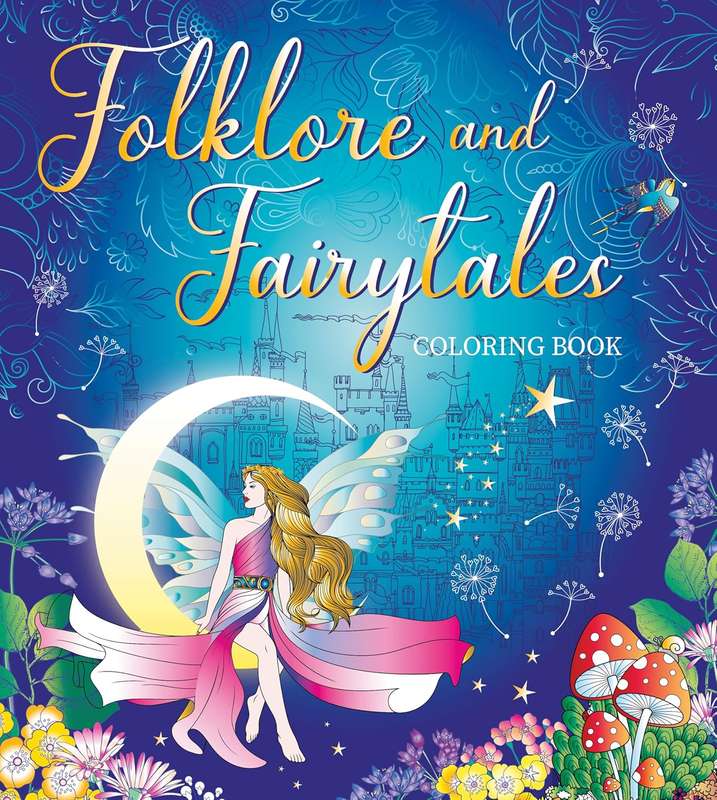 Folkore and Fairytales Colouring Book