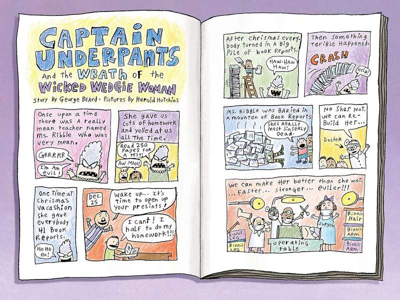 Captain Underpants: Two Turbo-Charged Novels in One