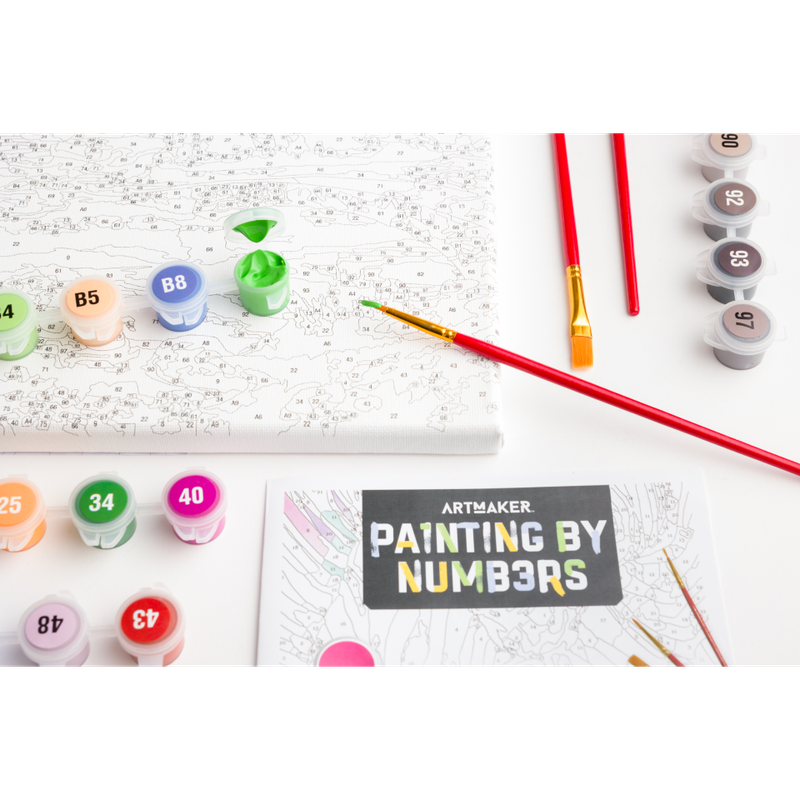 ArtMaker Painting by Numbers Kit: Stoney Creek Cottage