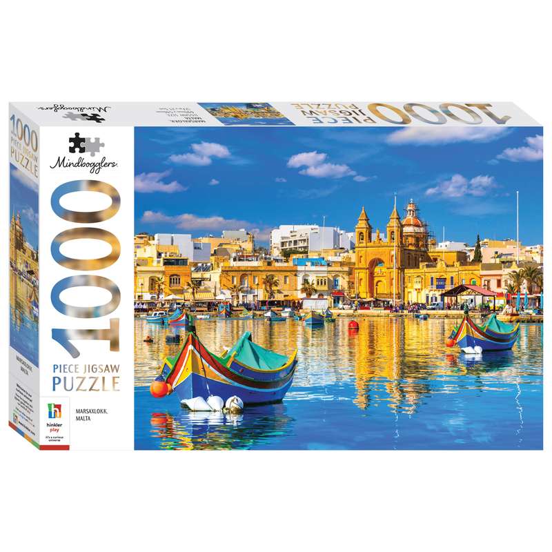 Marsaxlokk Malta 1000 Puzzle Piece