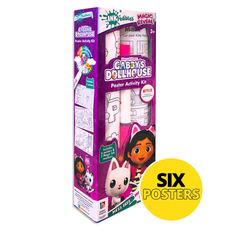 Inkredibles Poster: Gabby's Doll House Activity Kit